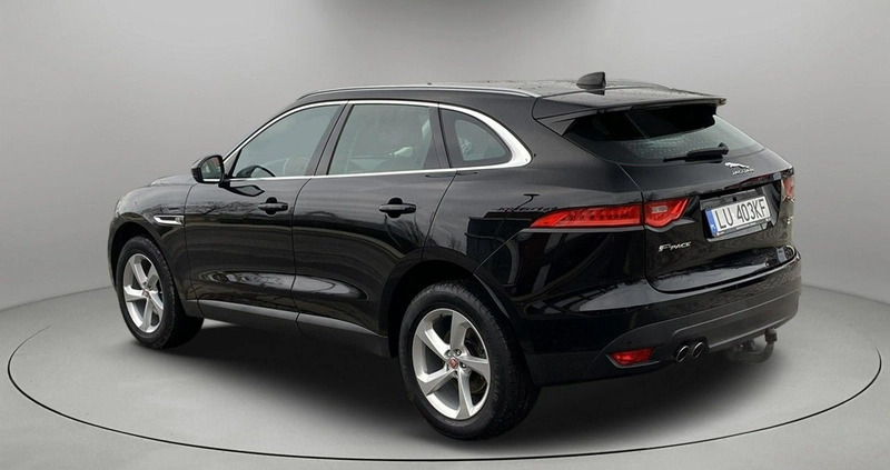 Jaguar F-Pace cena 144900 przebieg: 77000, rok produkcji 2019 z Łazy małe 301